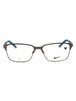 074 - Satin Gunmetal/Space Blue / Clear Lens