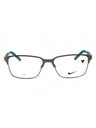 074 - Satin Gunmetal/Space Blue / Clear Lens
