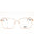 780 - SHINY ROSE GOLD/PLATINUM/Clear demo lens