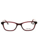602 - CRYSTAL BURGUNDY/Clear demo lens