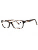 275 - BONE TORTOISE/Clear demo lens