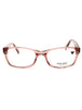 601 - CRYSTAL ROSE/Clear demo lens