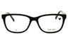 001 - BLACK/clear demo lens