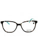 450 - AQUA TORTOISE/clear demo lens