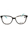 450 - AQUA TORTOISE/clear demo lens