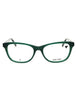 340 - EMERALD MILKY/clear demo lens