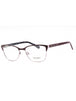 505 - SATIN SOLID PLUM/Clear demo lens