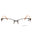 200 - SATIN SOLID BROWN/Clear demo lens