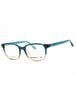 107 - Gl Teal/Nude/Clear demo lens