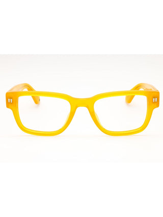 Off White STYLE  7V acetate Rectangular Men's Eyeglasses