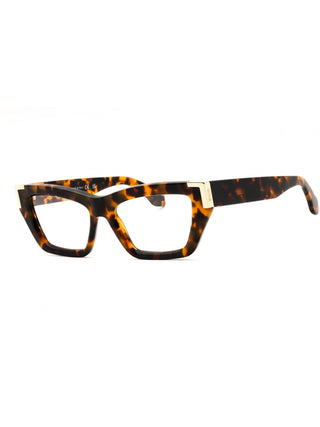 Palm Angels STYLE 1D eyeglasses featuring a sleek black acetate frame with signature logo detailing on the temples.