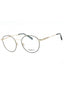 407 - MATTE LT GOLD/BLACK / Clear demo lens