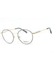 407 - MATTE LT GOLD/BLACK / Clear demo lens