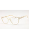 09YL - Marmorized Ivory/Clear demo lens
