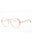 09AH - Shiny Transparent Pink / Clear Lens