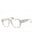 09YL - Marbled Ivory / Clear Lens