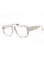 09YL - Marbled Ivory / Clear Lens