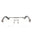 0584 - SHINY GUNMETAL/Clear demo lens