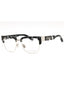 0Z21 - Marbled Black /clear demo lens