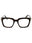 0722 - SHINY DARK HAVANA/Clear demo lens