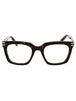 0722 - SHINY DARK HAVANA/Clear demo lens