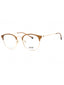 009Q 00 - BROWN/Clear demo lens