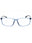 0FLL 00 - MATTE BLUE/clear demo lens