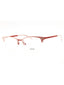 07L2 - SEMI-MATTE RED/clear demo lens