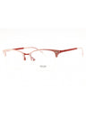 07L2 - SEMI-MATTE RED/clear demo lens