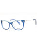 0955 - SHINY TRANSPARENT BLUE/clear demo lens