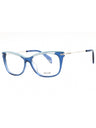 0955 - SHINY TRANSPARENT BLUE/clear demo lens