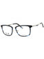 9N4M - Striped Blue/Clear demo lens