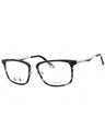 9N4M - Striped Blue/Clear demo lens