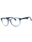 0955 - SHINY TRANSPARENT BLUE/clear demo lens
