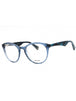 0955 - SHINY TRANSPARENT BLUE/clear demo lens