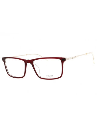 Police VPLD08 acetate Rectangular Men's Eyeglasses