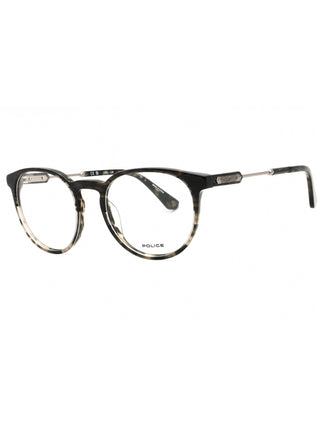 Police VPLF10 plastic Round Men's Eyeglasses