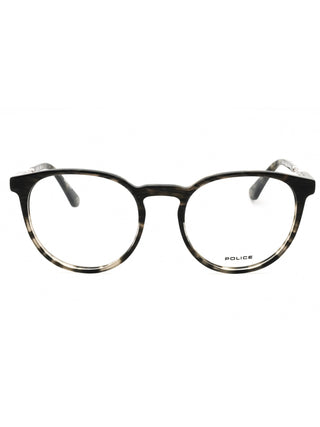 Police VPLF10 plastic Round Men's Eyeglasses