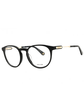 Police VPLF10 plastic Round Men's Eyeglasses