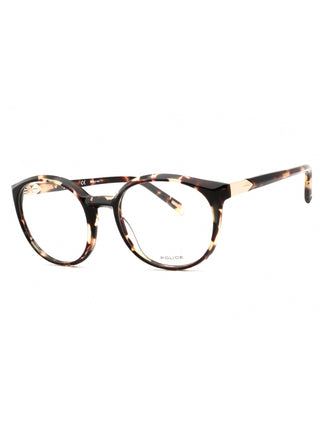 Police VPLF28M acetate Round  Women's Eyeglasses