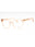 09TU - Shiny Transparent Peach / Clear Lens