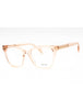 09TU - Shiny Transparent Peach / Clear Lens