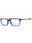 0U58 - MATT TRANSPARENT BLUE/Clear demo lens