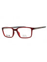 0D41 - SEMI-MATT RED/Clear demo lens