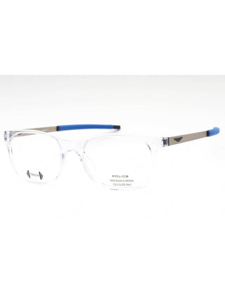 Police VPLF86 plastic Oval Men's Eyeglasses
