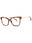 09YB - SHINY ORANGE HAVANA/clear demo lens