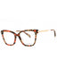 09YB - SHINY ORANGE HAVANA/clear demo lens