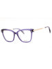 06SC - SHINY TRANSPARENT PURPLE/clear demo lens