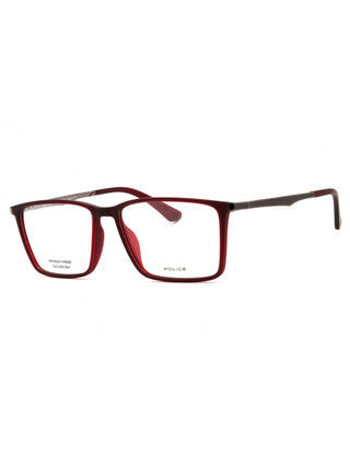 Police VPLG70M injected propionate Rectangular Men's Eyeglasses