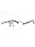 0531 - Semi Matte Black / Clear Lens